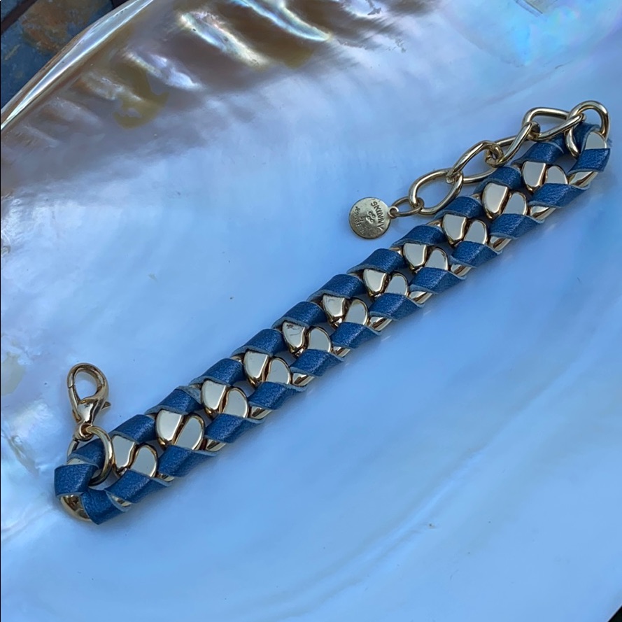 Skinny By Jessica Elliot Chunky Gold Bracelet
